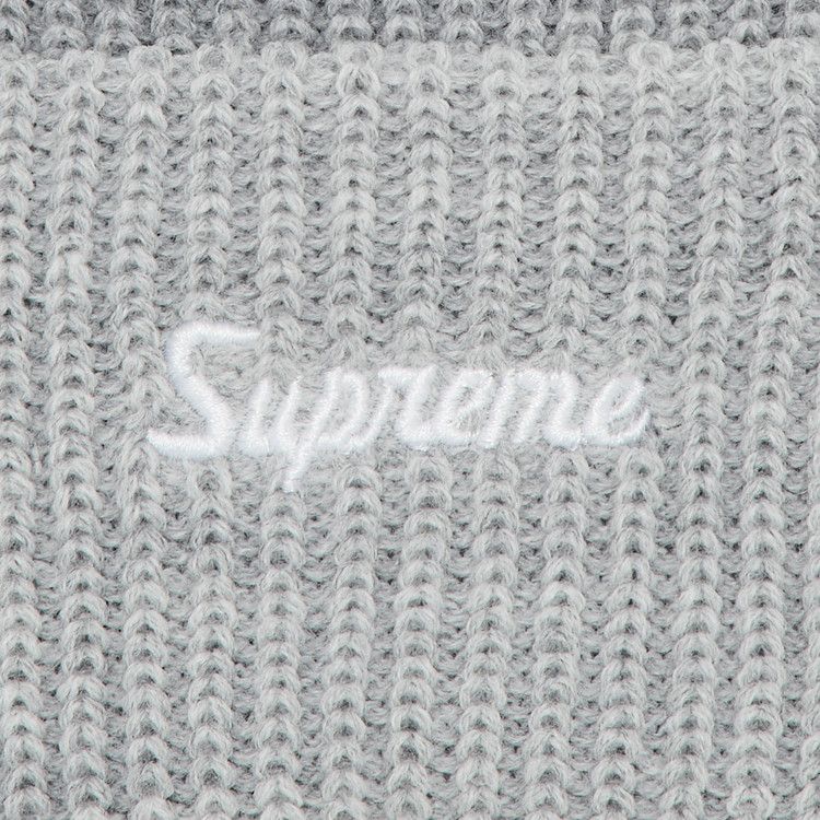 Supreme Loose Gauge Beanie 'Light Grey'