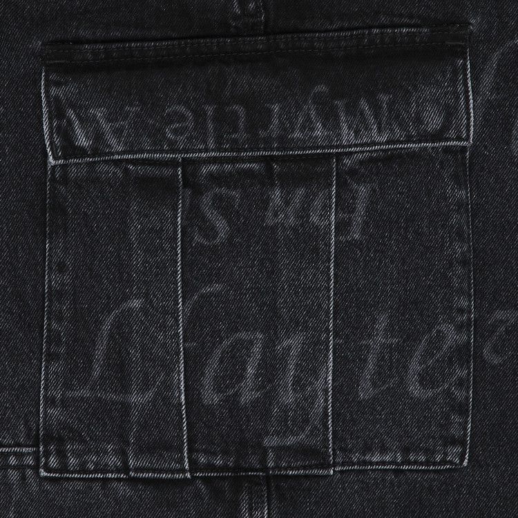 Supreme x Martine Rose Denim Cargo Pant 'Washed Black'