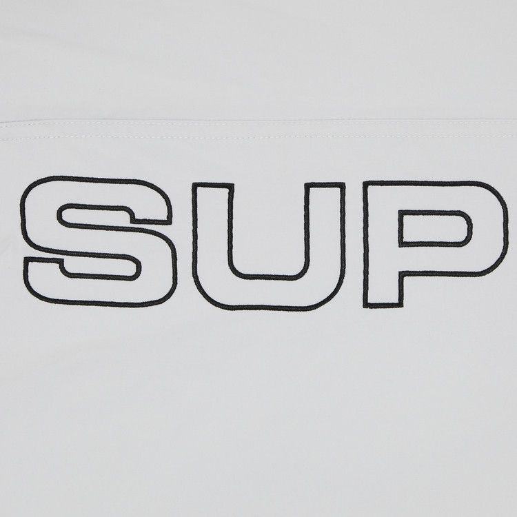 Supreme Spellout Embroidered Track Pant 'Grey'