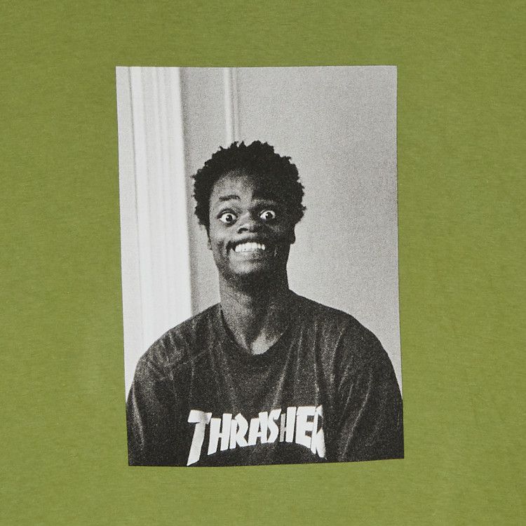 Supreme x Thrasher Harold Tee 'Moss'
