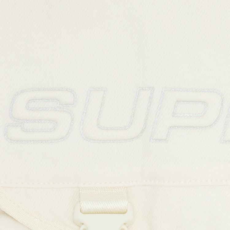 Supreme Denim Messenger Bag 'White'
