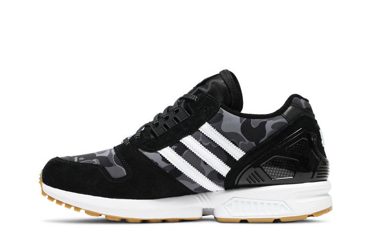 BAPE x Undefeated x adidas ZX 8000 'A-ZX Series - Black Camo'