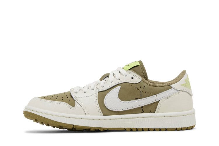 Travis Scott x Air Jordan 1 Low Golf 'Neutral Olive'