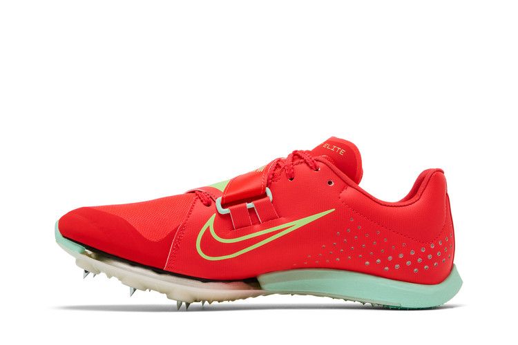Nike Zoom Long Jump Elite 'Bright Crimson Lime Blast'