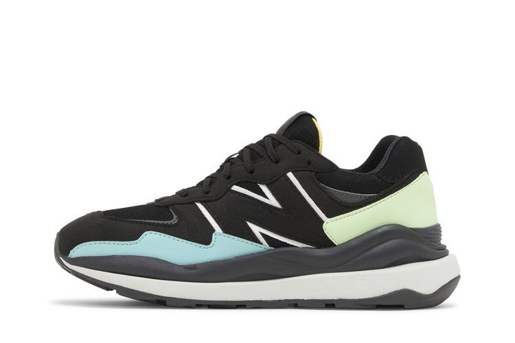 New Balance 57/40 Big Kid 'Black Vibrant Spring Glow'