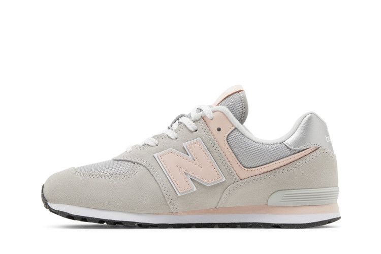 New Balance 574 Big Kid Wide 'Core Pack - Rain Cloud Pink Haze'