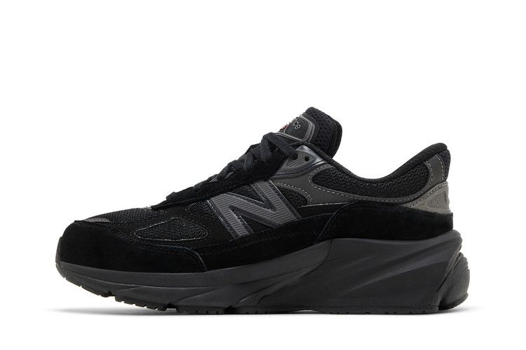 New Balance 990v6 Big Kid 'Black Metallic'