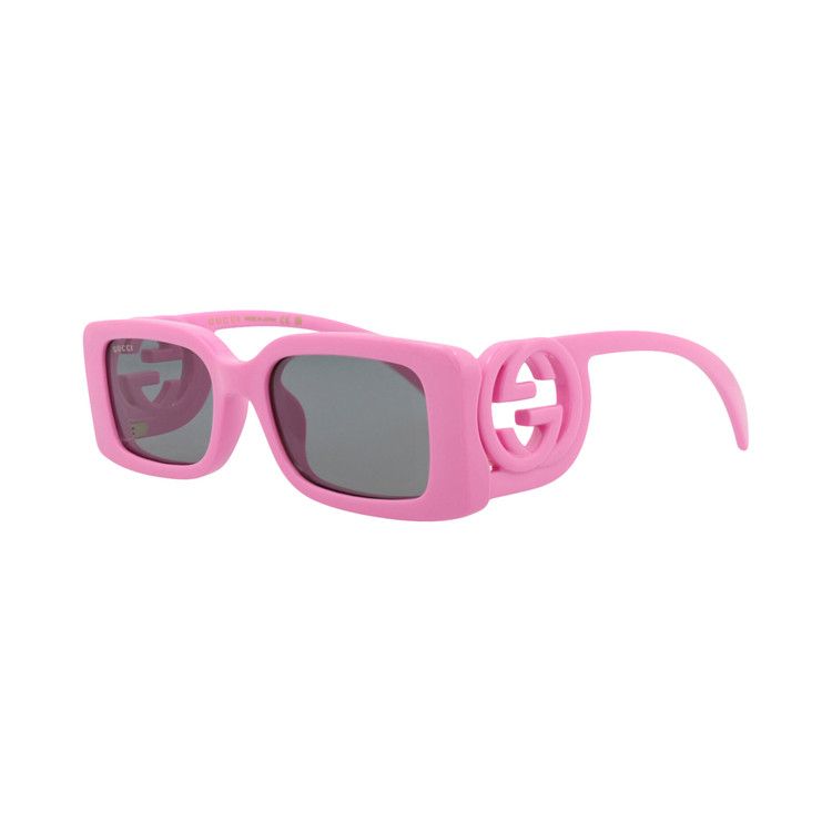 Gucci Square Sunglasses 'Pink/Grey'