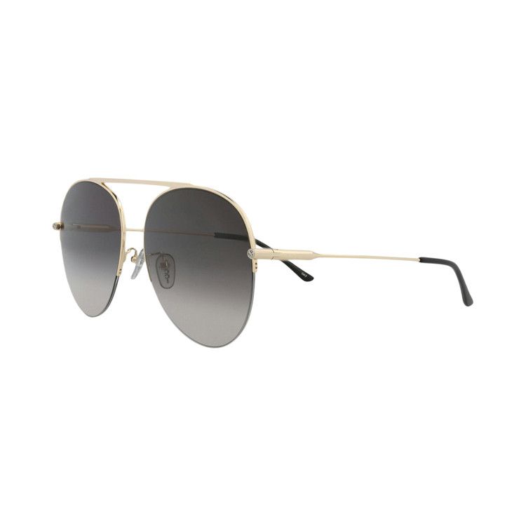 Gucci Aviator Sunglasses 'Gold/Grey'