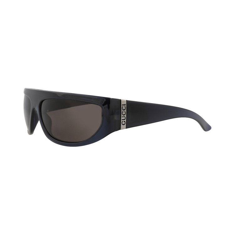 Gucci Shield Sunglasses 'Blue/Grey'
