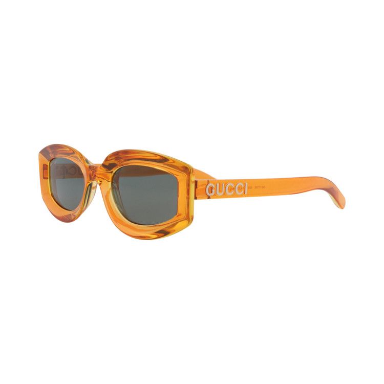 Gucci Cat Eye Sunglasses 'Orange/Grey'