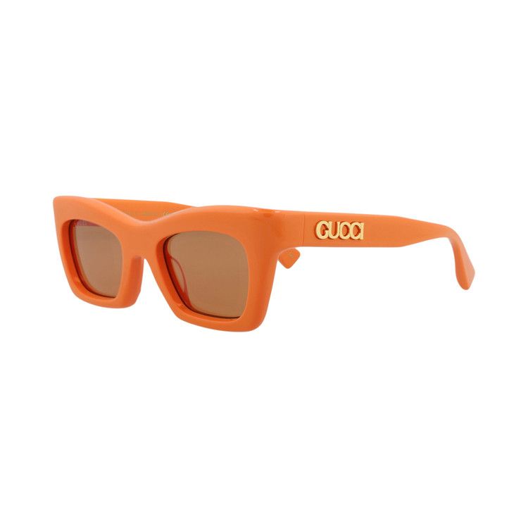 Gucci Cat Eye Sunglasses 'Orange/Brown'