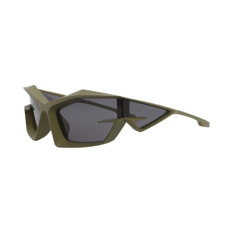 Givenchy Shield Sunglasses 'Green/Smoke'