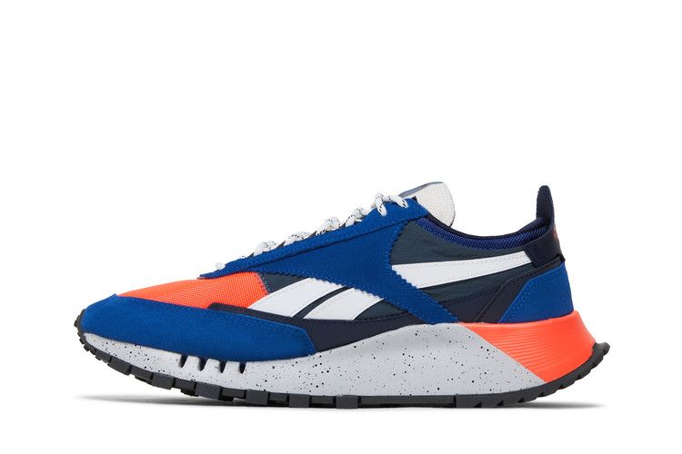 Reebok Classic Leather Legacy 'Collegiate Royal Orange Speckle'