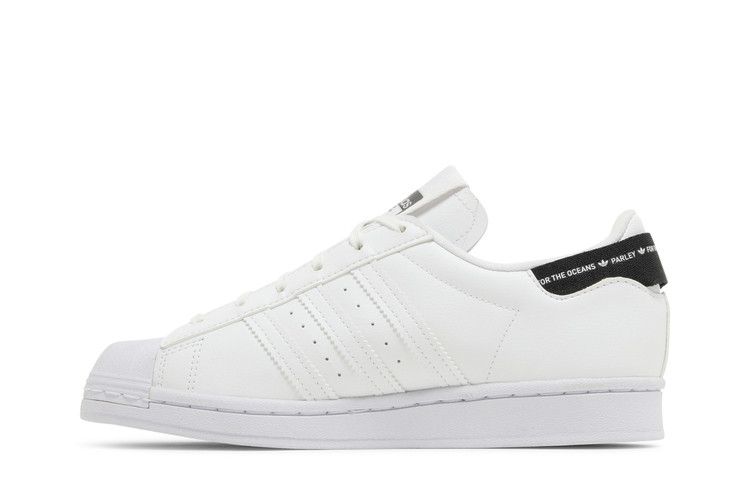 Parley x adidas Superstar J 'White Black'