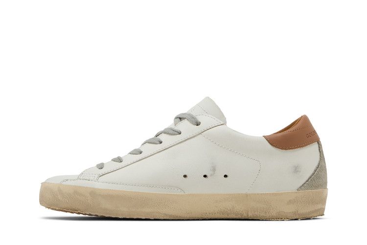 Golden Goose Wmns Superstar 'White Light Brown'