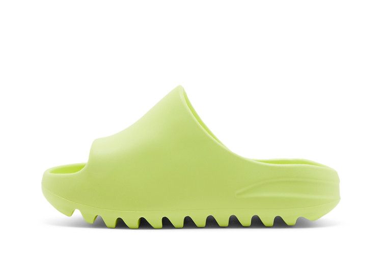 adidas Yeezy Slides Kids 'Glow Green'