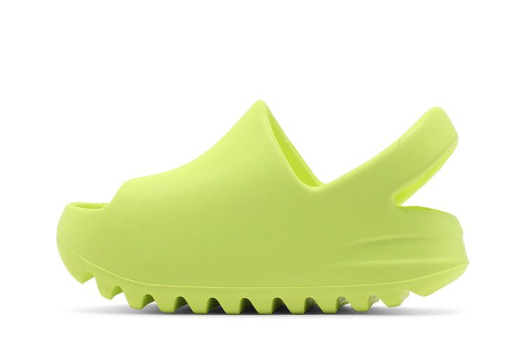 adidas Yeezy Slides Infants 'Glow Green'