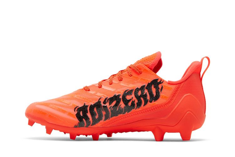 adidas Adizero Cleats 'Solar Red Silver Metallic'