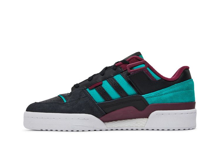 Adidas Forum Exhibit Low 'Black Victory Crimson'