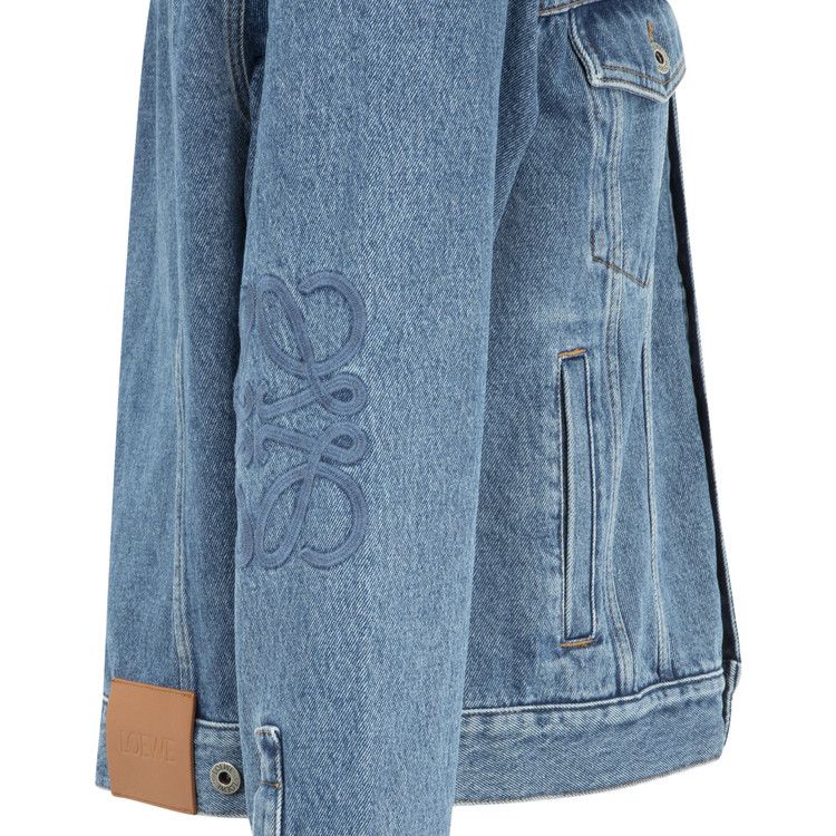 Loewe Anagram Jacket 'Jeans Blue'
