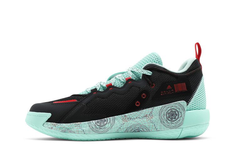 adidas Dame 7 EXTPLY 'Black Clear Mint'