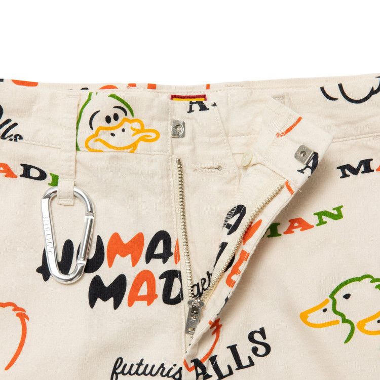 Human Made Printed Chino Pants 'White'