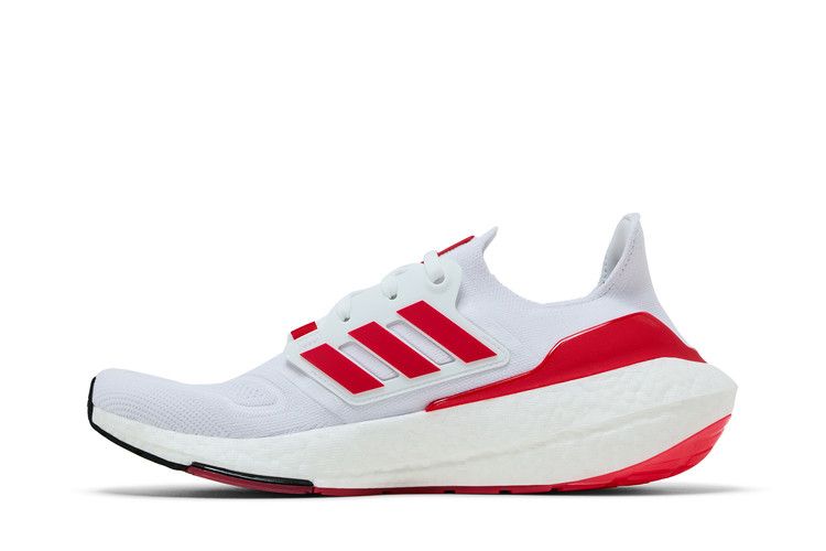 adidas UltraBoost 22 'White Vivid Red'