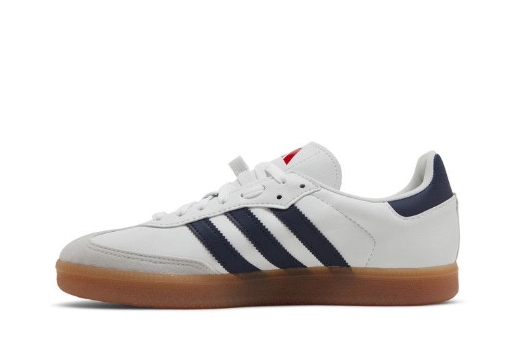 adidas Velosamba 'White Navy Scarlet'