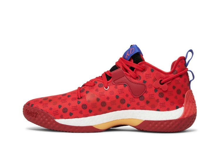adidas Harden Vol. 6 'Vivid Red Monogram'