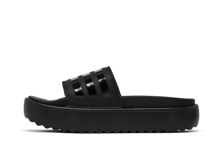adidas Wmns Adilette Platform Slide 'Triple Black'