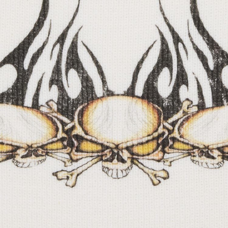 Hellstar Tribal Skullz Beanie 'White'