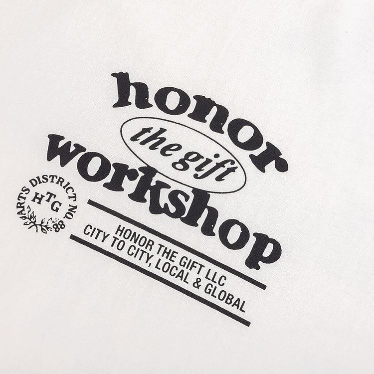Honor The Gift Honor Workshop T-Shirt 'Bone'
