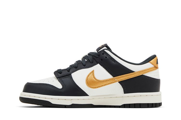 Nike Dunk Low GS 'Anthracite Metallic Gold'