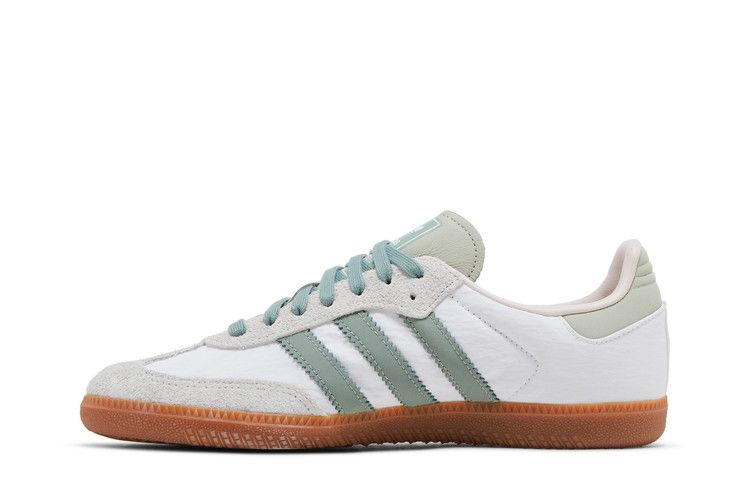 adidas Wmns Samba OG 'White Silver Green'