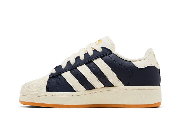 adidas Wmns Superstar XLG 'Night Indigo Cream White'