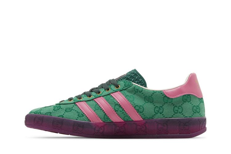 Gucci x adidas Wmns Gazelle 'Green GG Monogram'