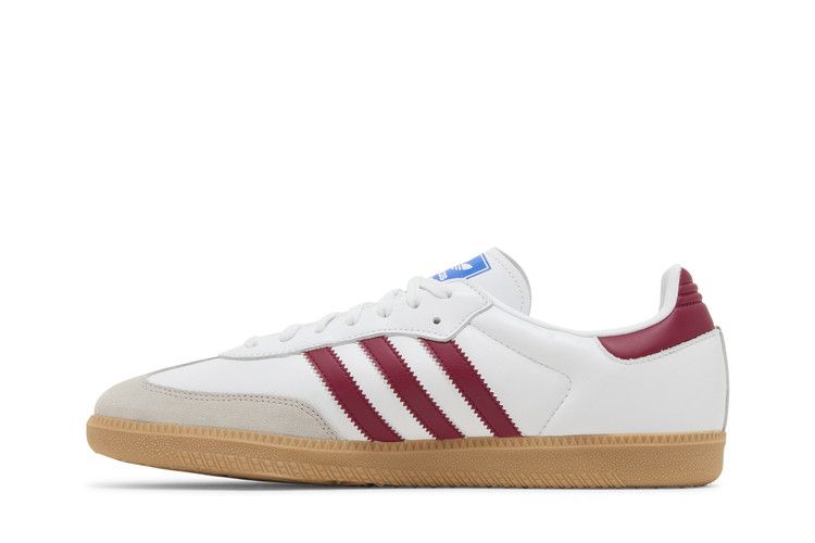 adidas Men's Samba OG 'White Burgundy Gum'