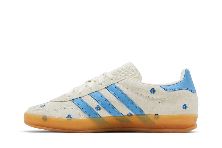 adidas Wmns Gazelle Indoor 'Light Blue Floral Embroidery'