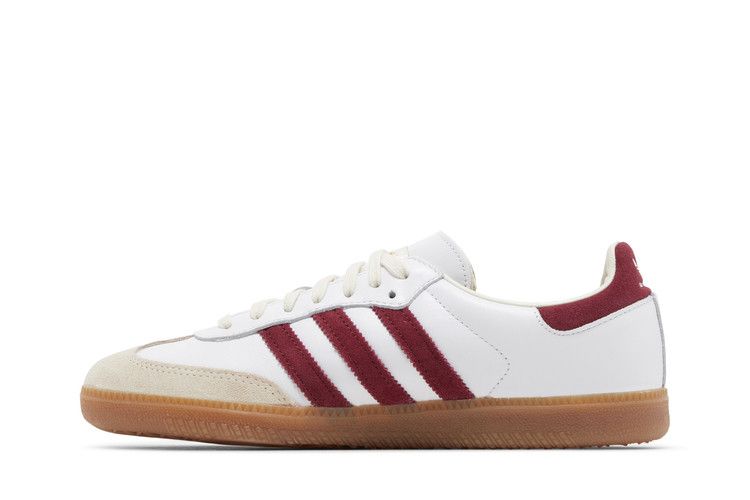 Sporty & Rich x adidas Samba OG 'White Core Burgundy'