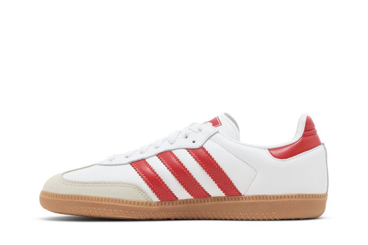 adidas Wmns Samba OG 'White Solar Red Gum'