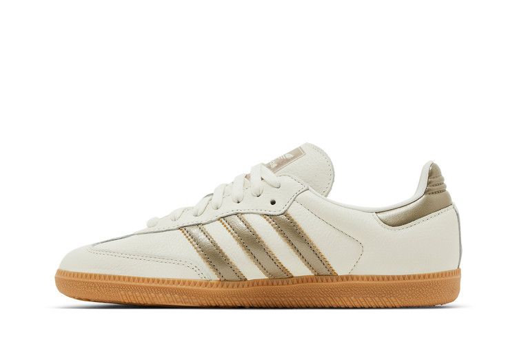 adidas Wmns Samba OG 'Off White Wonder Gold Metallic'