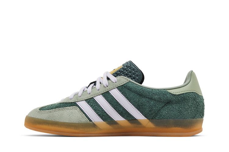 adidas Men's Gazelle Indoor 'Mineral Green Silver Dawn'