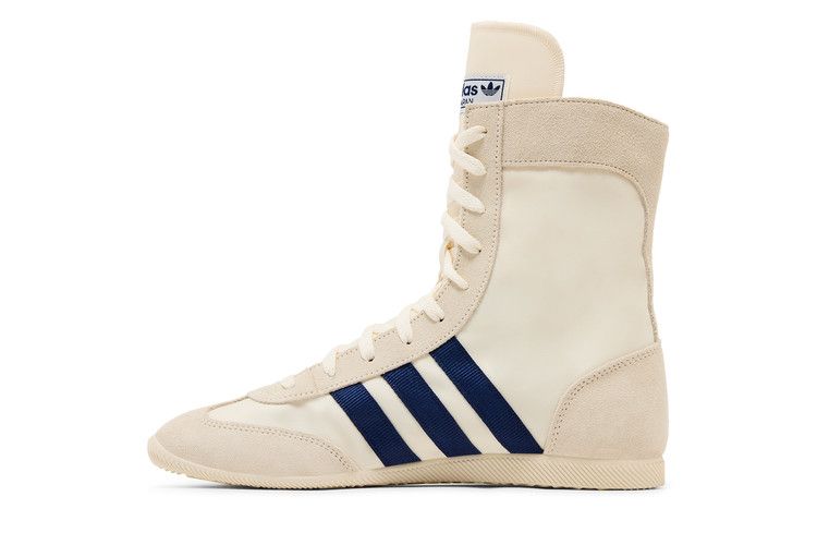adidas Wmns Japan High 'Cream Dark Blue'
