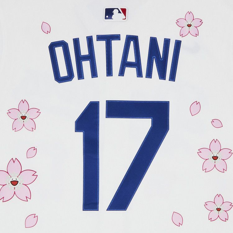 Nike x Takashi Murakami x MLB World Tour Tokyo Series 2025 Dodgers Ohtani Jersey 'White'