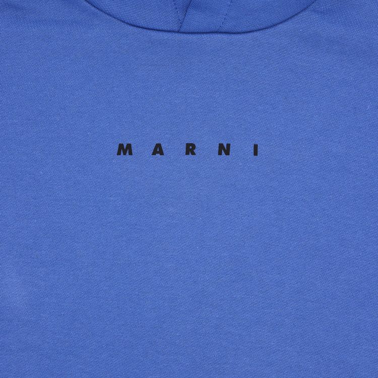 Marni Kids Unbrushed Fleece Sweatshirt 'Blue'