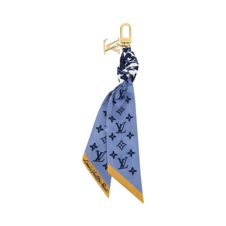 Louis Vuitton LV Safari Foulard Bag Charm 'Blue'