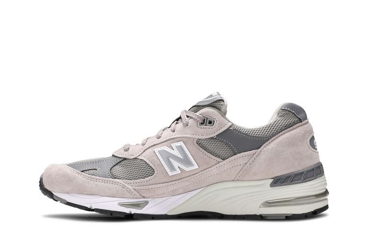 New Balance Men's 991 Made in England 'Grey White'