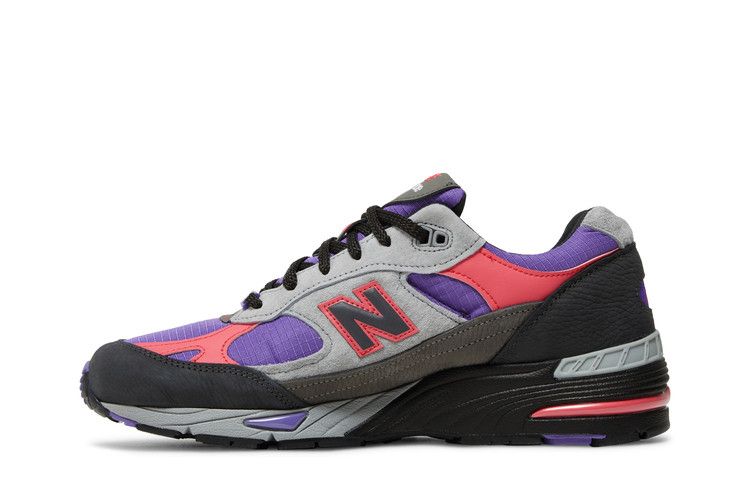 Palace x New Balance 991 Made in England 'Black Ultra Violet'