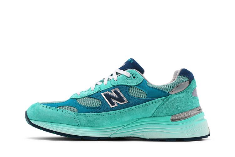 New Balance 992 Made in USA 'Blue Silver Metallic'
